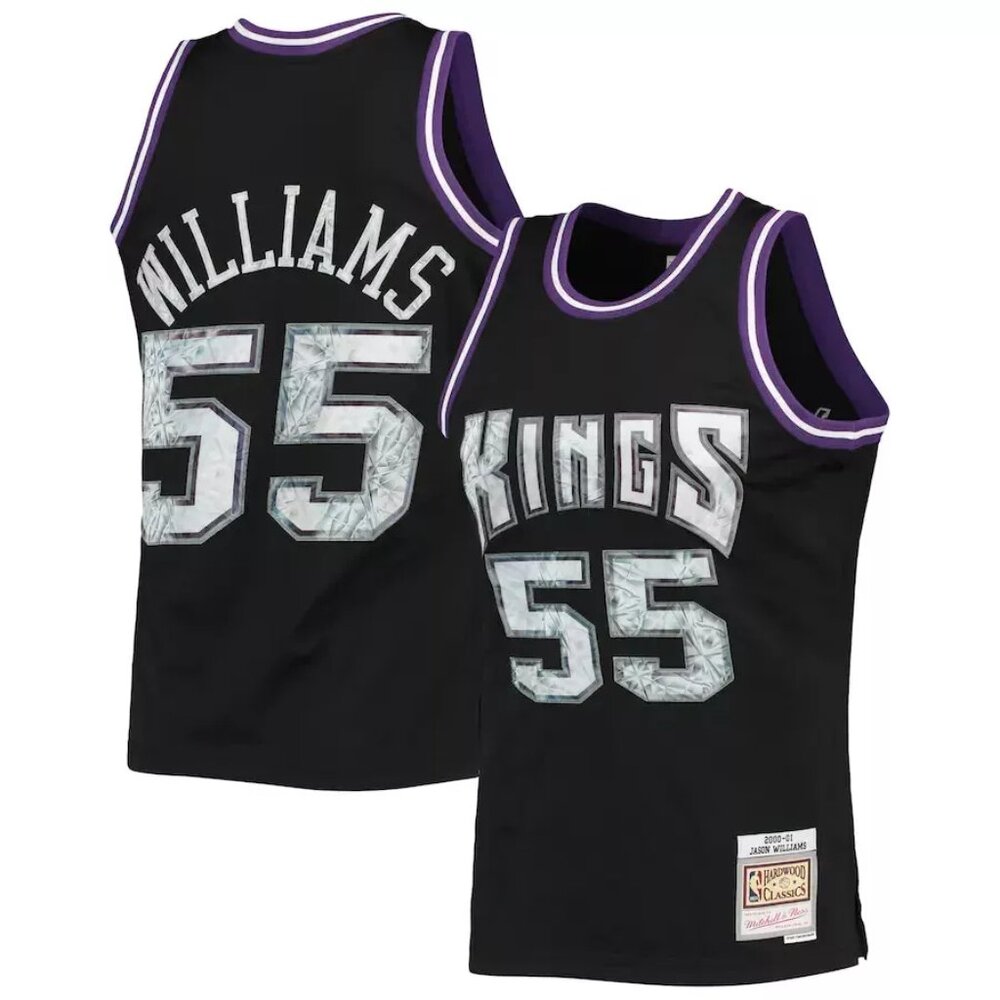 Sacramento Kings Jason Williams Mitchell & Ness Black 2000-01 Jersey MSR… - Picture 5 of 5